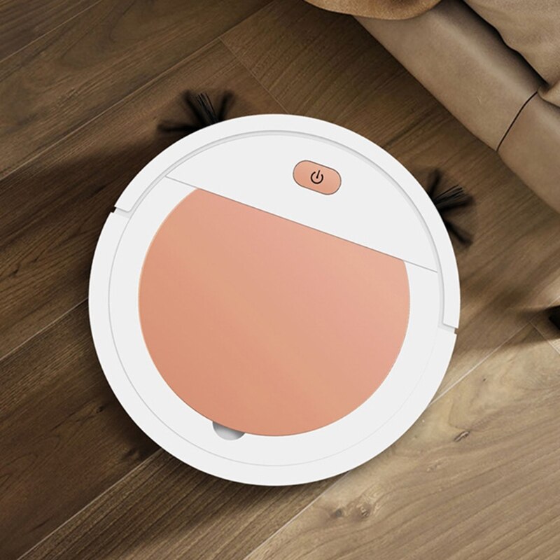 Robot Vacuum Cleaner, Strong Suction Automatic Bot Self Detects Stairs Pet Hair Allergies Friendly Robotic Home Cleaning