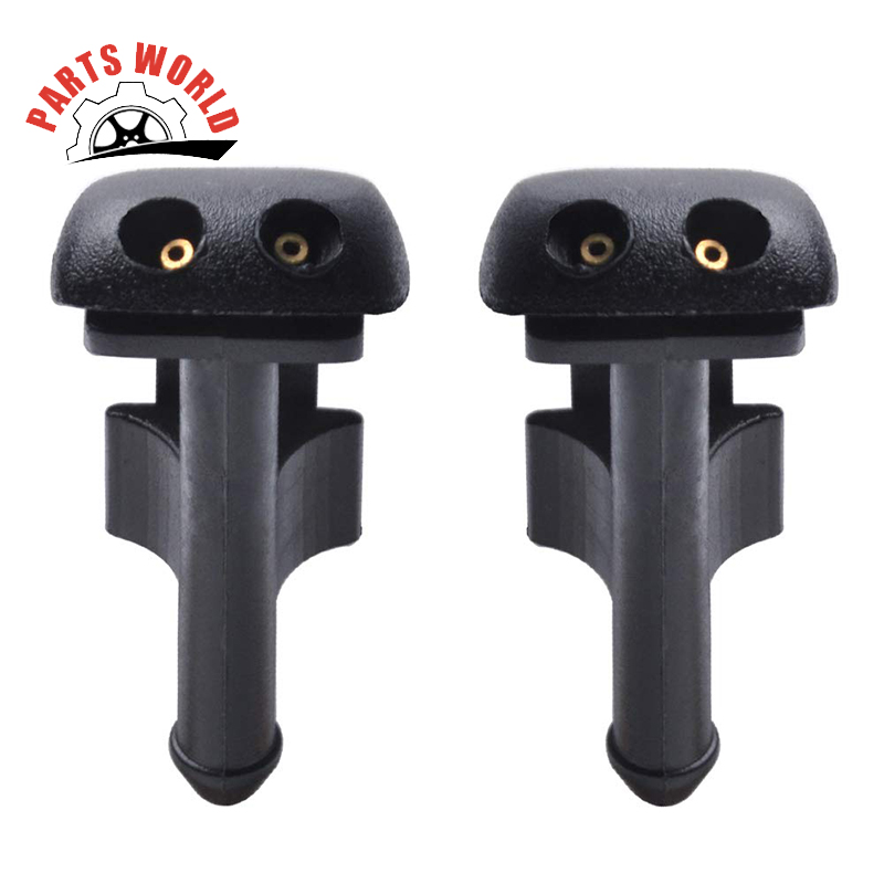 Partsworld Front Windshield Washer Nozzles for BMW 3 Series E36/ 318i/325i/Z3 Replaces OEM: 616013848