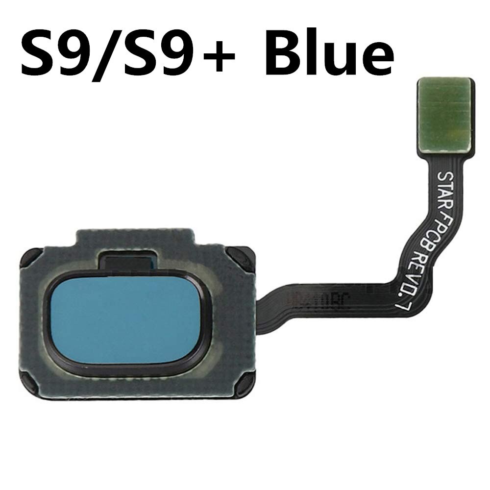 Sensor de huella dactilar para Samsung Galaxy, piezas originales, botón de inicio, Cable flexible, para S9, S9 + Plus, SM-G960, G965, G960F, G965F