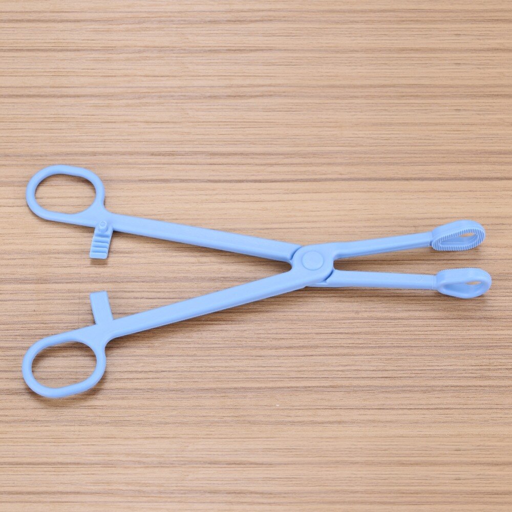 Pinzas de plástico para reptiles, terrario, lagartos, tortugas, pinzas, herramienta de alimentación para cría de mascotas, pinzas de alimentación, plástico de