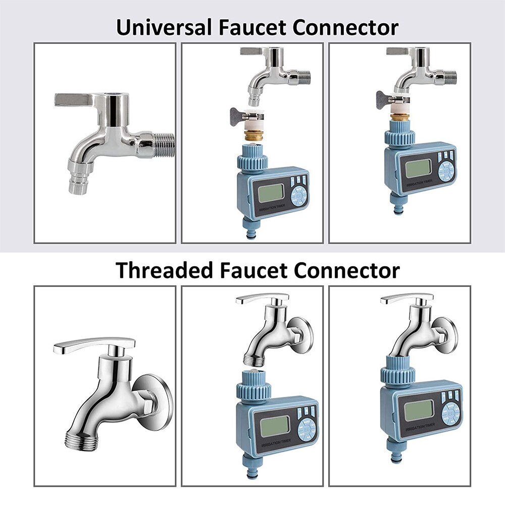 Smart Automatic Electronic Digital Water Timer Irrigation Controller System With LCD Display Home Irrigation Timer