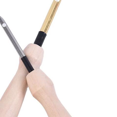 Narzędzia robić robótek ręcznych: dzierganie, haftowanie, uchwyt na długopis, dziurkacz, igła robić haftu, narzędzia DIY, akcesoria robić szycia