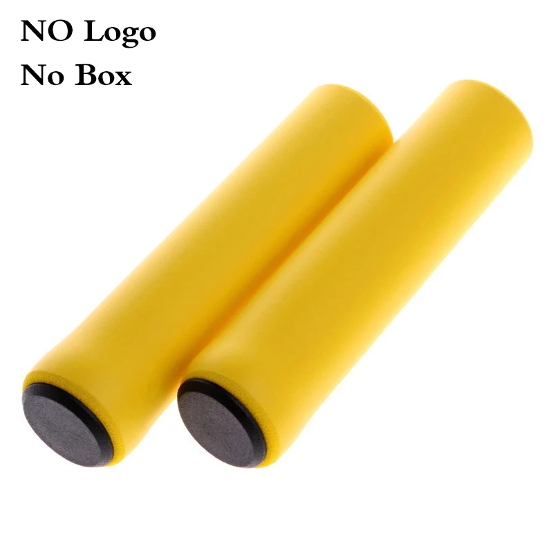 BUCKLOS Mtb Bicycle Grips Sponge Shock-absorbing Cycling Handlebar Sleeve Antislip Bike Handlebar Grip Comfort BMX Parts: Gold