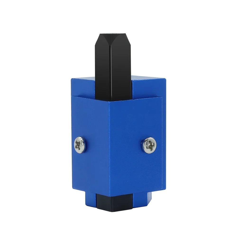 Wood Carving Corner Chisel Wood cutting Corner Chisel Quick Woodworking Set Door Square Hinge Recesses Mortising Carving Tools: Blue