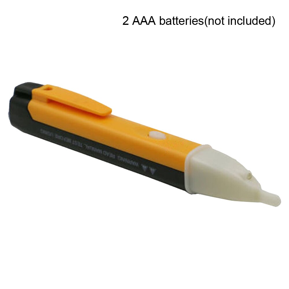 Stylo de test électrique , détecteur de tension, lumière LED, Durable, sans Contact, isolé, Portable, maison, ABS sensible et précis
