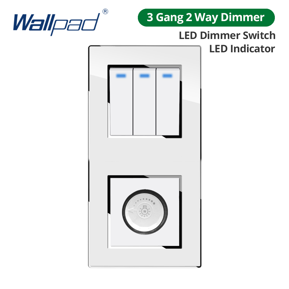 Wallpad Vertical Install 86*172mm White Acrylic Panel Wall Light Switch USB Charge EU Socket Outlet 4 5 6 7 8 Gang 2 Way Reset: WHITE