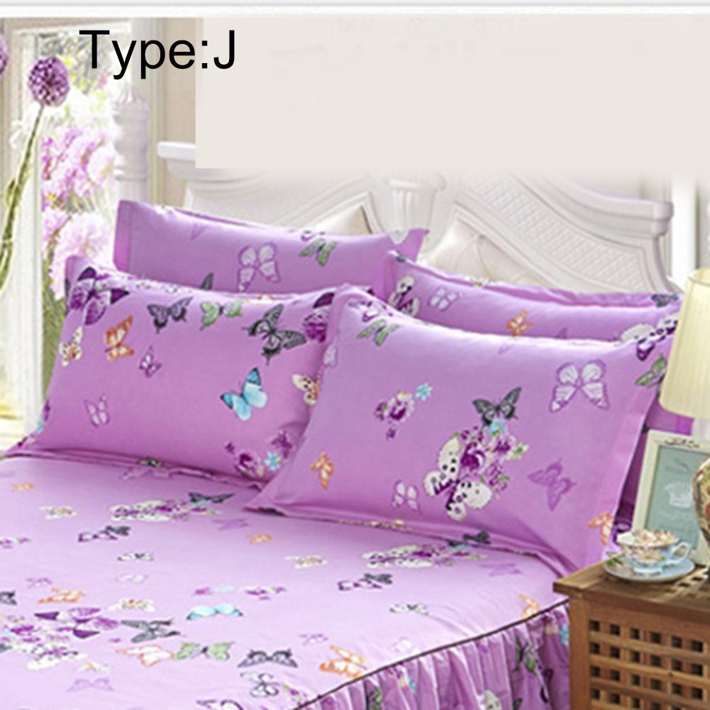 150x200cm Schuren Sprei Queen Bed Cover Verdikte Hoeslaken Enkel Dubbel Bed Stof Ruches