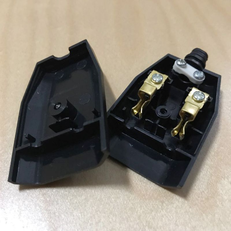 European Standard Female Hole Socket Two-pole Power Extension Cord Plug Outlet