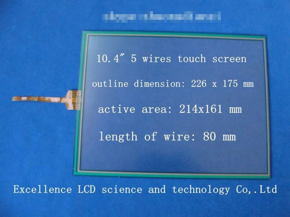Original 10.4 inch 5 Wire Resistive Touch Scree Panel