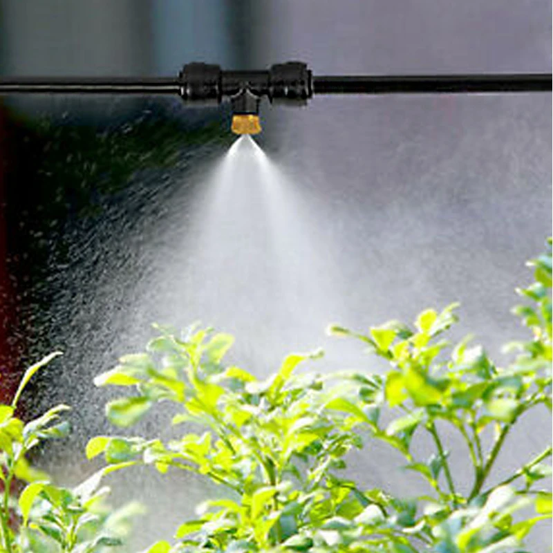 Kühlwassers prüh system Gartens pray Gewächshaus Außen entstaubung und Befeuchtung system Spray