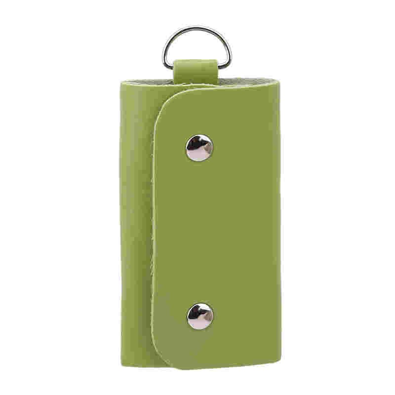 Dames heren sleutelhouder organizer stevige sleutel portemonnees sleuteletui auto sleutelhanger huishoudster 8 kleuren