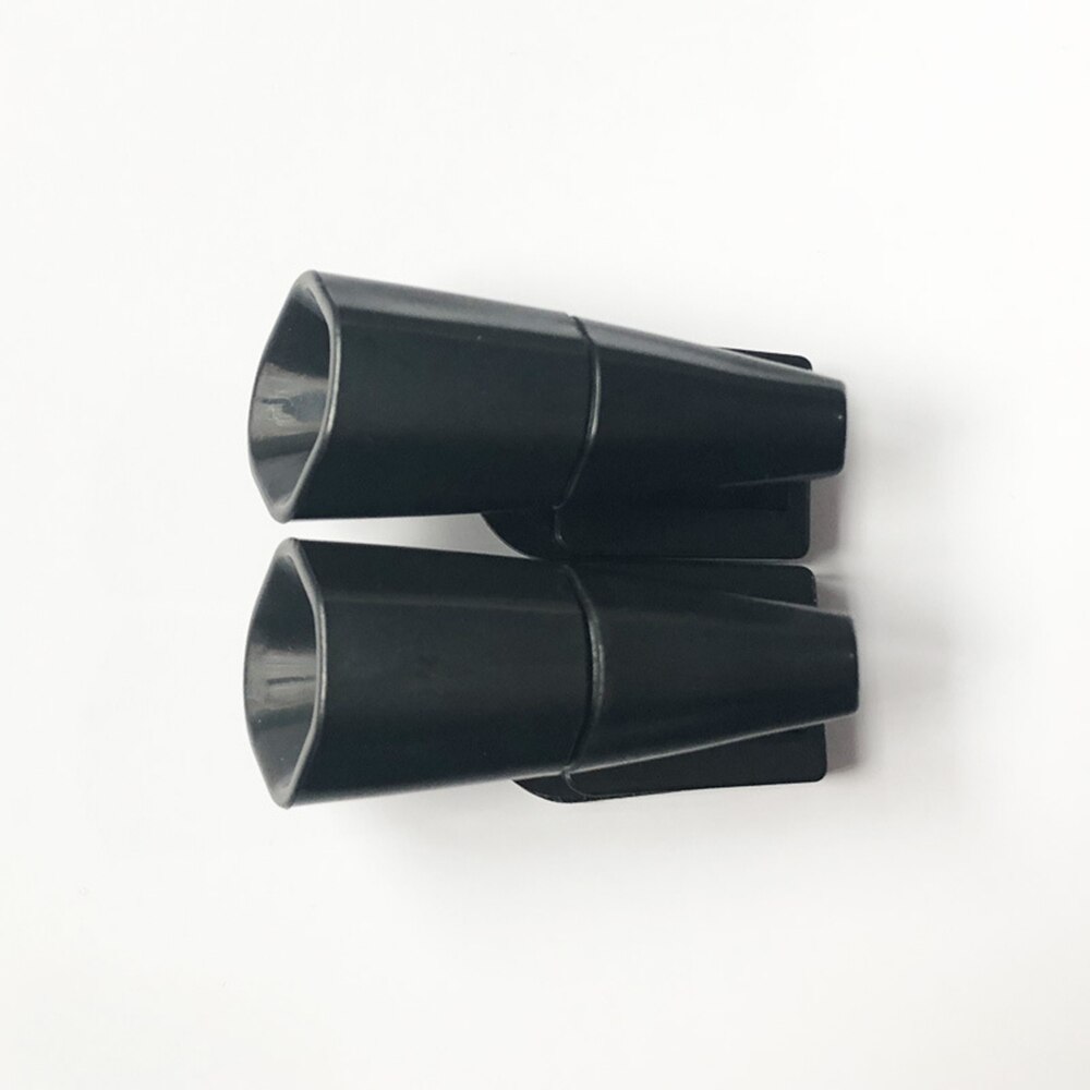 2Pcs Automotive Black Animal Deer Car Animal Deer Warning Whistles Auto Safety Alert Device