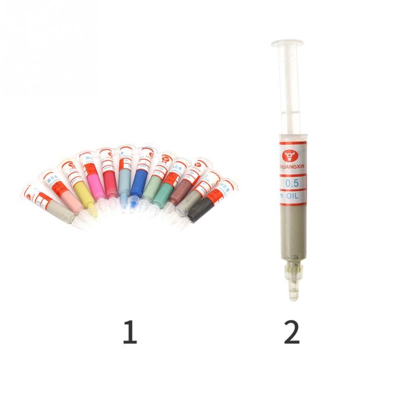 12Pcs Samengestelde Leppasta Slijpen Thuis Professionele Draagbare Schurende Multifunctionele Olie Oplosbare Diamant Polijsten