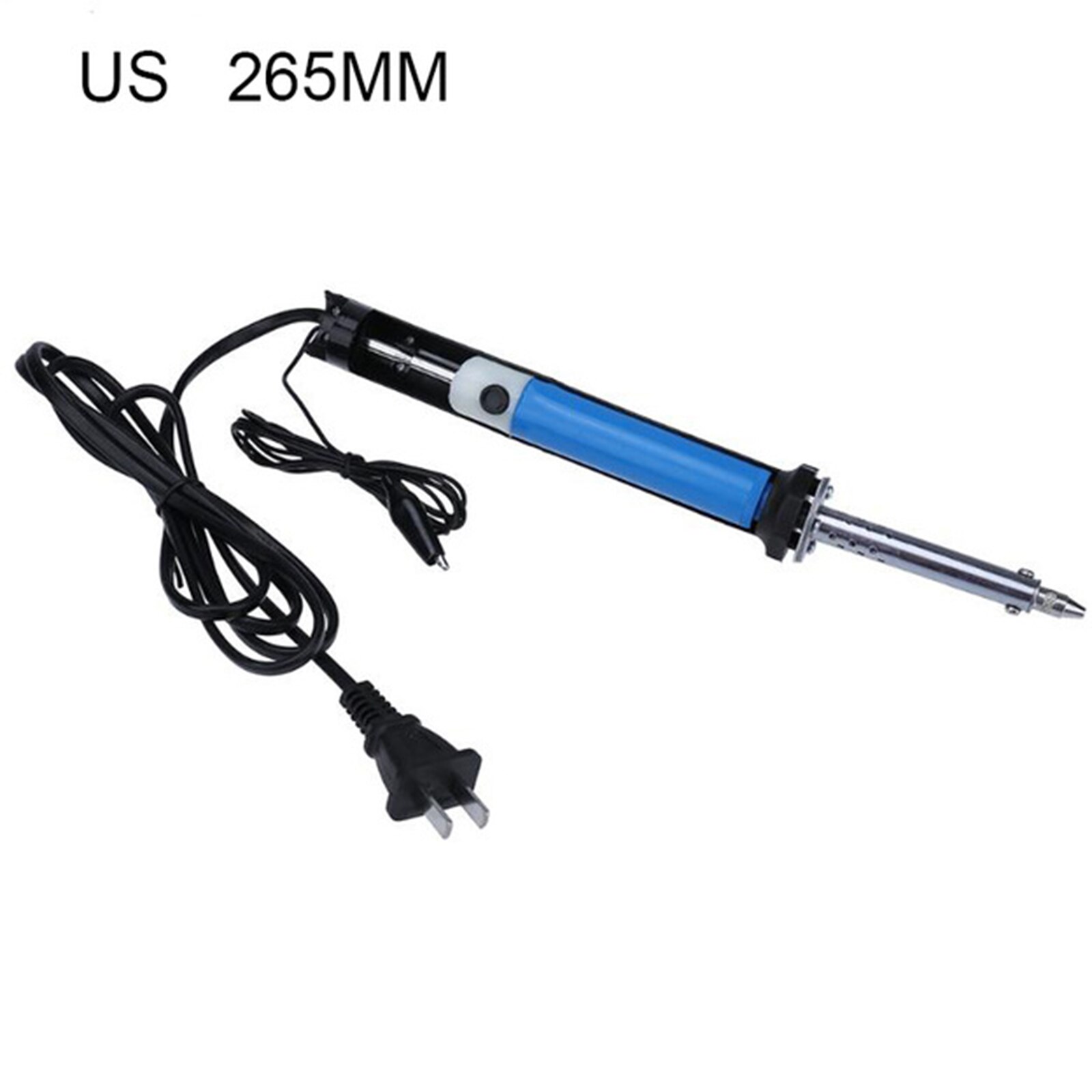 Electric Desoldering Pump Welding Suction Supplies 30W Electric Accessories Tools US/EU Soldering Iron Pen: US 265MM