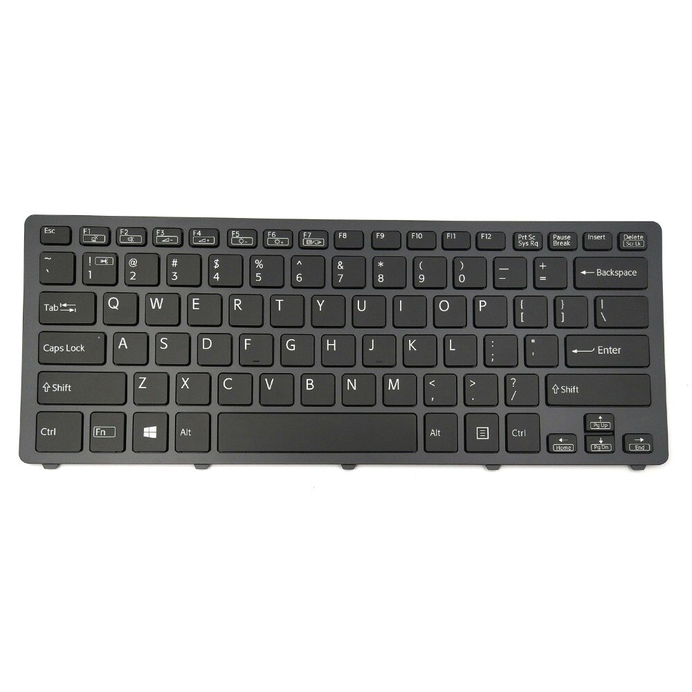 clavier d'ordinateur portable pour Sony VAIO SVF14N11CXB SVF14N13CXB SVF14N13CXS SVF14N15ST SVF14N16CXB SVF14N16CXS noir avec rétro-éclairé