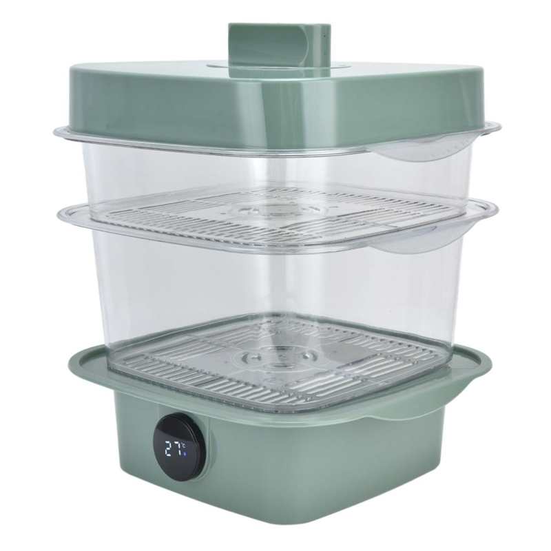 4Pcs/Set Multilayer Food Insulation Cover Transparent Leftovers Dust Cover with Temperature Panel Kitchen Gadgets Food Container