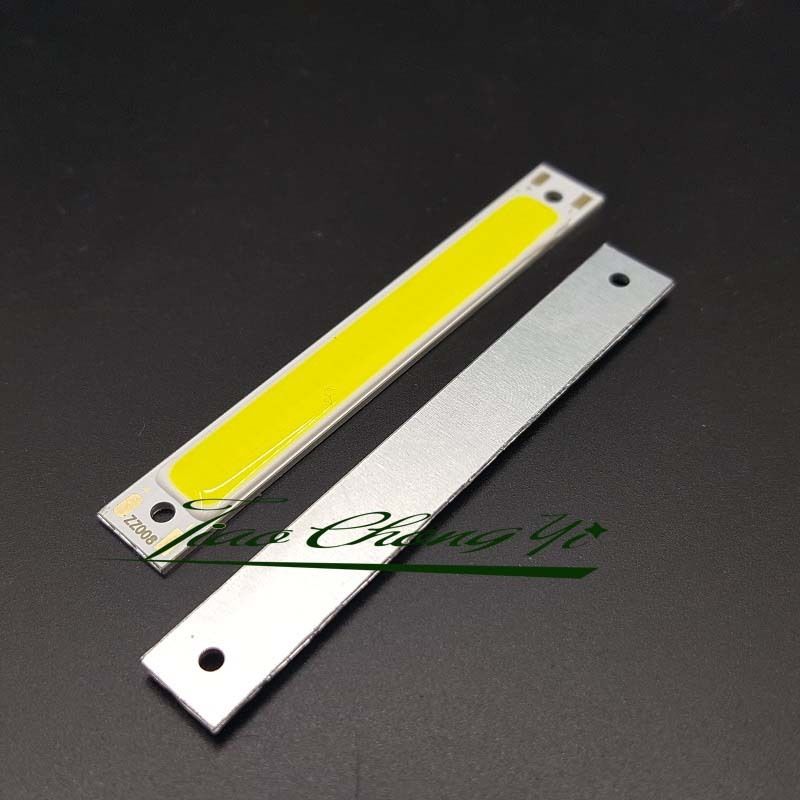 10X3 V 3W 60X8mm Warm wit LED Module COB strip kralen fiets bron licht