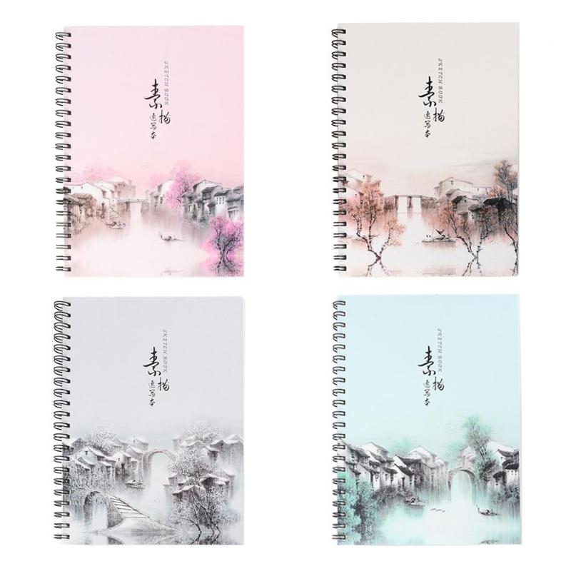 32 Sheets Sketchbook 210*295mm A4 Paper Drawing Painting Graffiti Sketch Book Memo