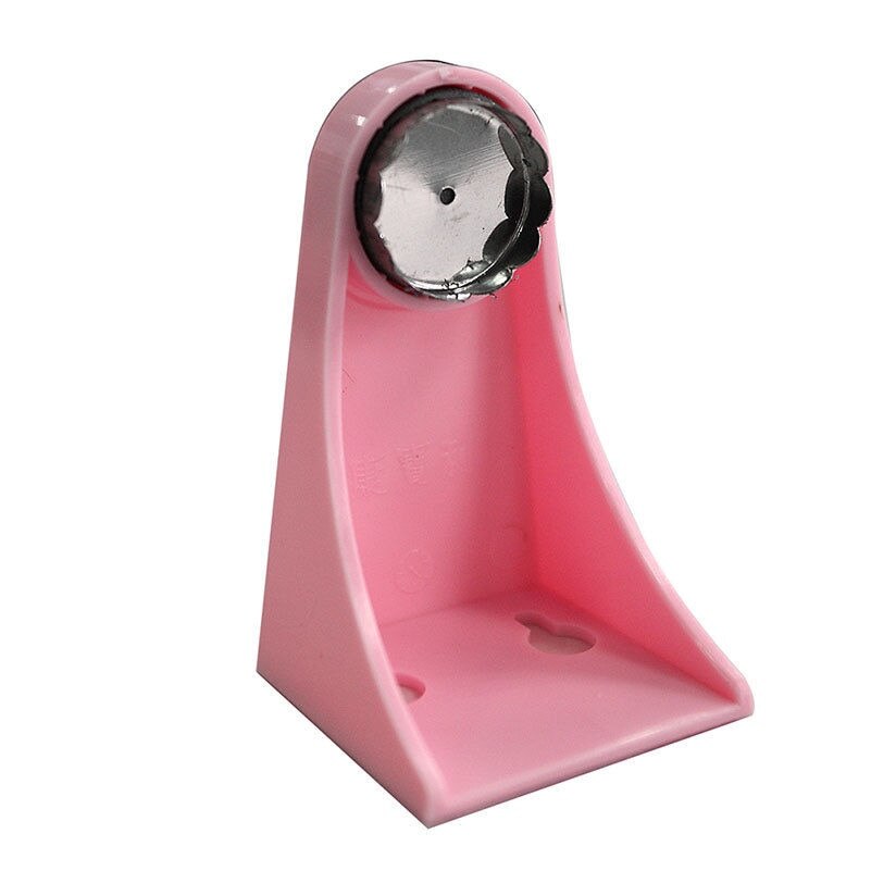 1PC Magnetic Soap Holder Elegent Tool Free Rustproof Sponge Holder Dish Holder Soap Dish for Bathroom Lavatory Home: Pink