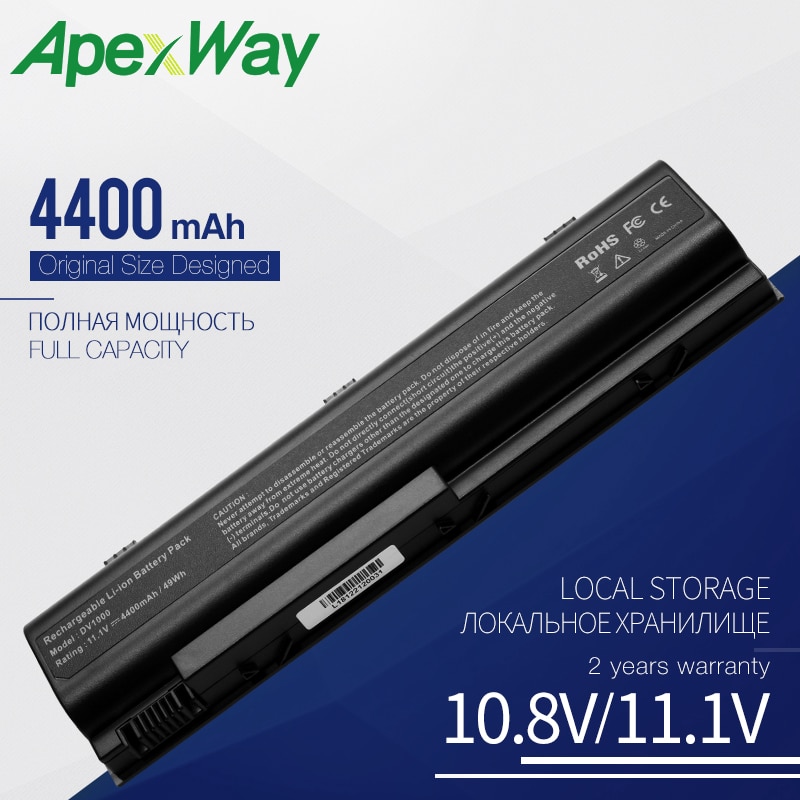 laptop battery ForHp Pavilion dv1000 dv4000 dv5000 HSTNN-DB10 HSTNN-DB17 for Compaq Presario C300 C500 M2000 V2000 V4000 V5000