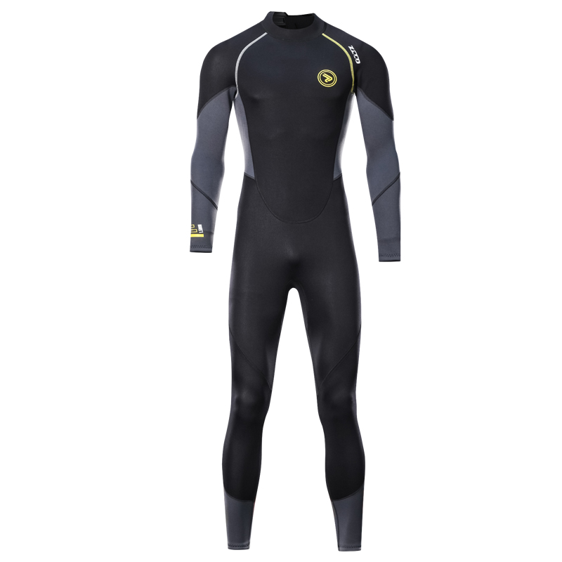 Full-body Men1.5mm Neopreen Wetsuit Surfen Zwemmen Duikpak Triathlon Nat Pak voor Koud Water Scuba Snorkelen Spearfishing: L