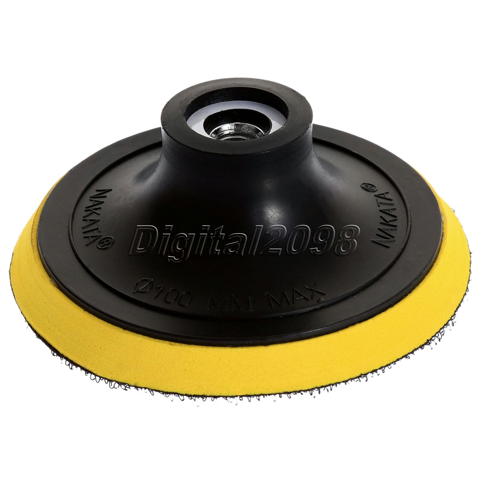Yetaha M10 M14 Auto Polisher Bonnet Backing Pad Dia. 80,100,125,150,180mm Angle Grinder Wheel Sander Paper Disc Car Polishing
