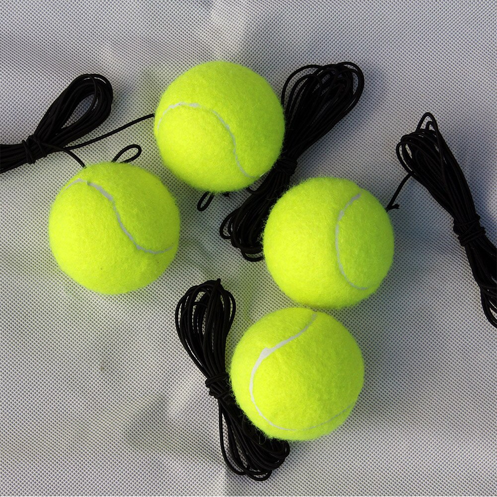 Tennis Ball Training Devices Exercise Tennis Ball Sport Self-study Rebound Ball With Tennis Trainer Baseboard Sparring