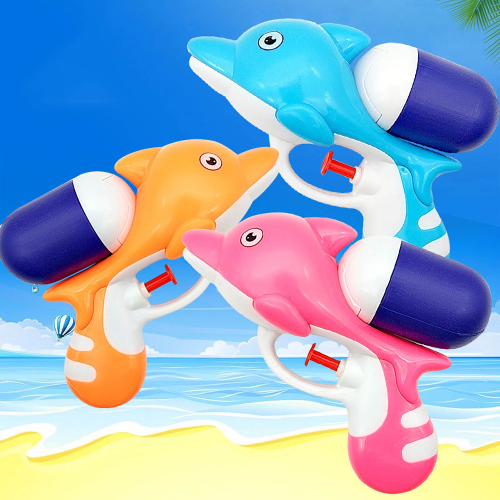 Dolphin Squirt Blaster Water Speelgoed Voor Kids Bulk Zomer Pool Party Gunsten Grappige Speelgoed Voor Kinderen