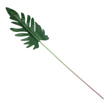 Simulering konstgjorda växter faux blad dekoration för trädgård kontor fest bröllop  h99f