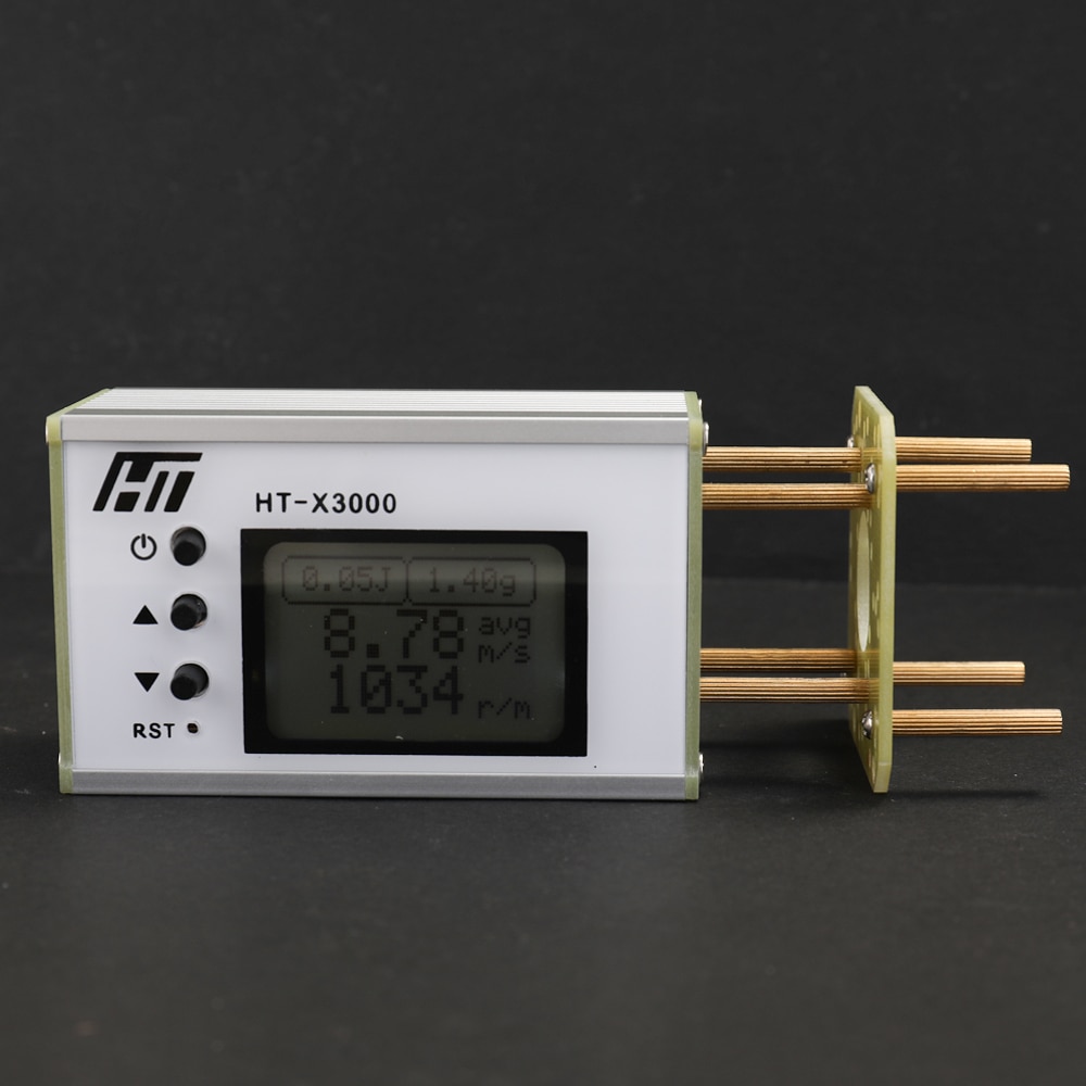 Handheld Hoge Nauwkeurigheid Snelheid Meetinstrument Initial Velocity Velocimetry Toerenteller Chinese En Engels Switching