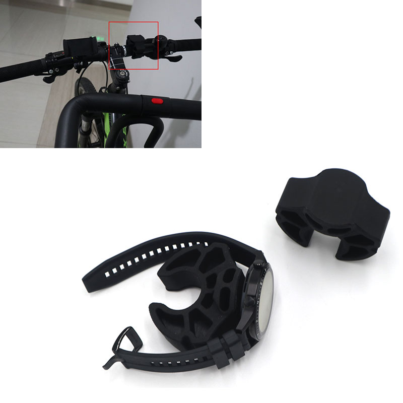 Silikone urmonteringstype cykelstyr cykelholderholder golfrulleholderholder