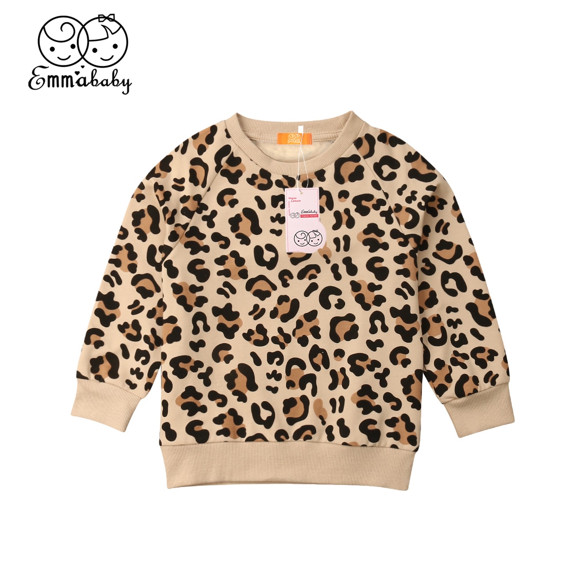 Kids Baby Jongens Meisjes Sweatshirts Luipaard Print Hoodies Casual Lange Mouw Kinderen Tops Peuter Jongen Meisjes Kleding