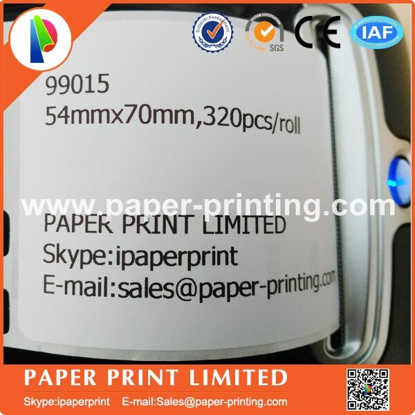 6 x dymo compatible labels 99015 dymo 9015 CD DVD floppy disk Address label 54x70mm