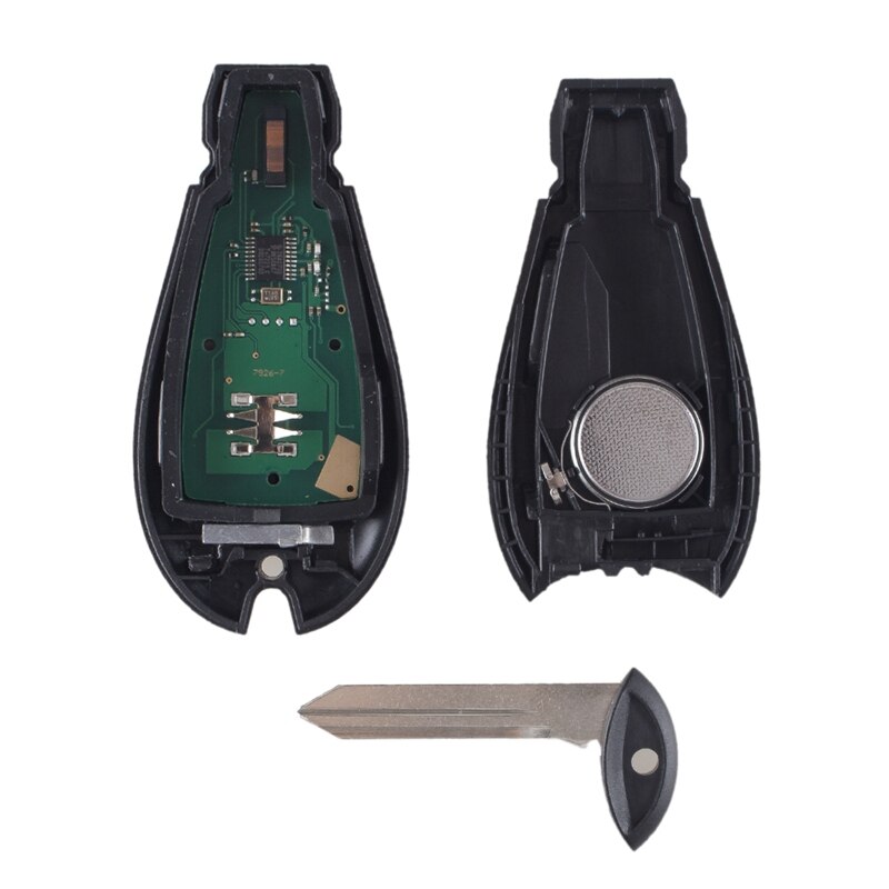 5 Buttons Remote Car Key for Dodge Chrysler Jeep Dodge Grand Caravan Town and Country M3N5WY783X IYZ-C01C 43hz