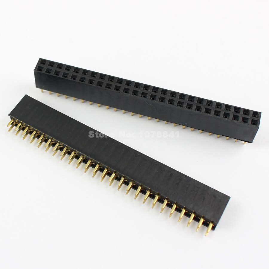 Akozon 3pcs 2 x 20 Broches 2.54m Header Strip Bande Mâle Akozon 3pcs 2 x 20 Broches 2.54m Header Strip Bande Mâle