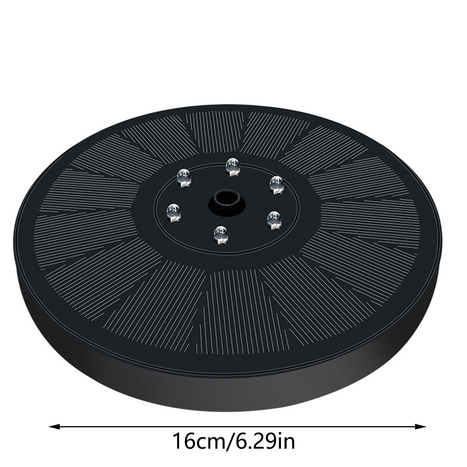 Outdoor Decor Mini Ronde Zonne-energie Drijvende Vogel Bad Water Panel Fontein Pompen Vijver Pool Vogelbad Fontein # Y