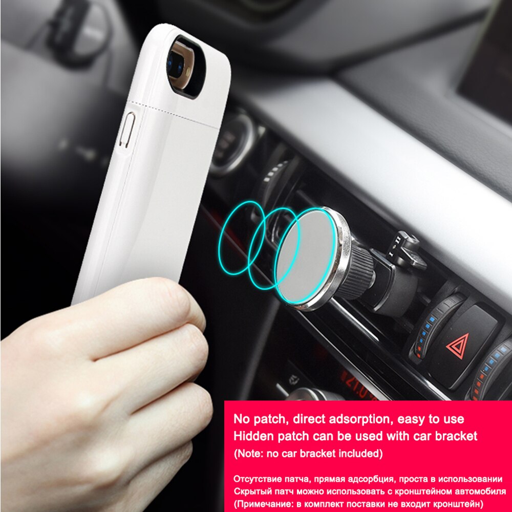 Ultra Thin Magnetic Battery Charger Case For iPhone 6 7 8 Plus External Power Bank Charging Cover For iPhone 7 8 Battery Case