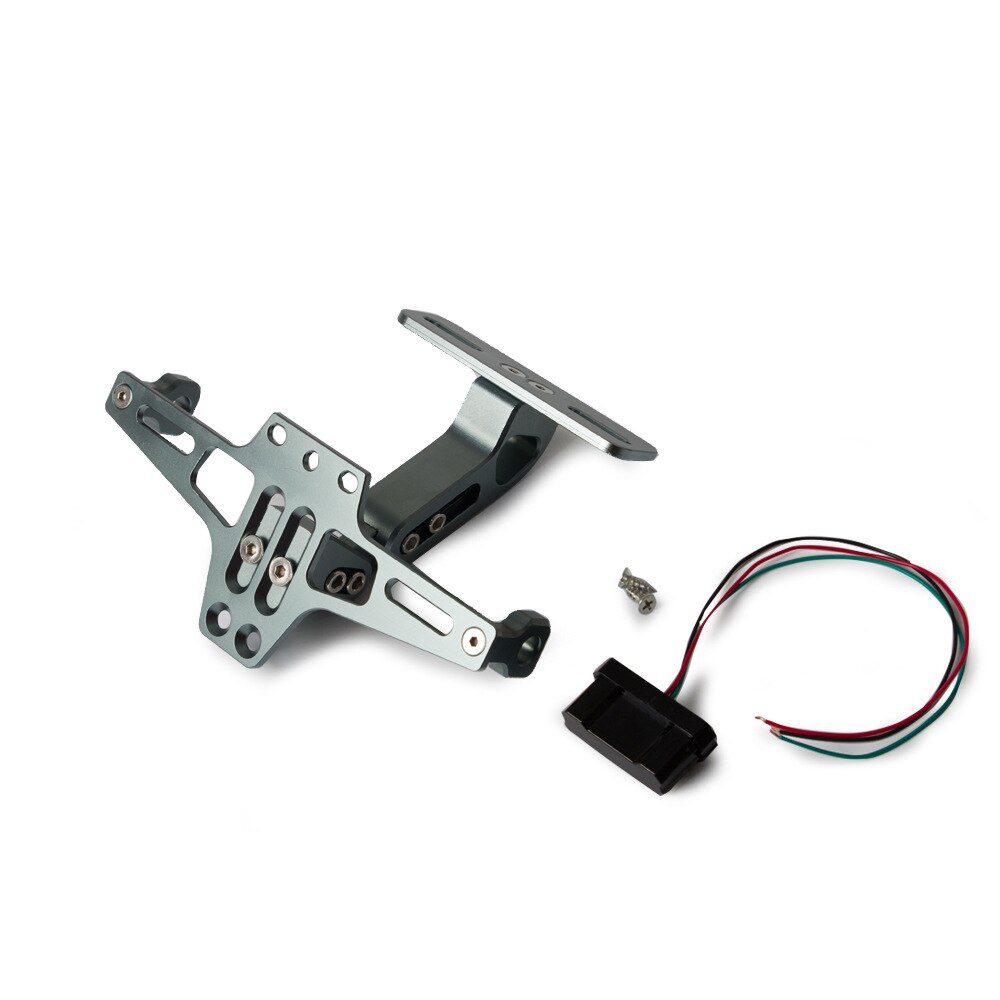 Motorfiets Achter Kentekenplaat Houder En Richtingaanwijzer Voor Honda Kawasaki Z750 Z800 Yamaha MT07 MT09 MT10 R3 r25 T-MAX: Army Green