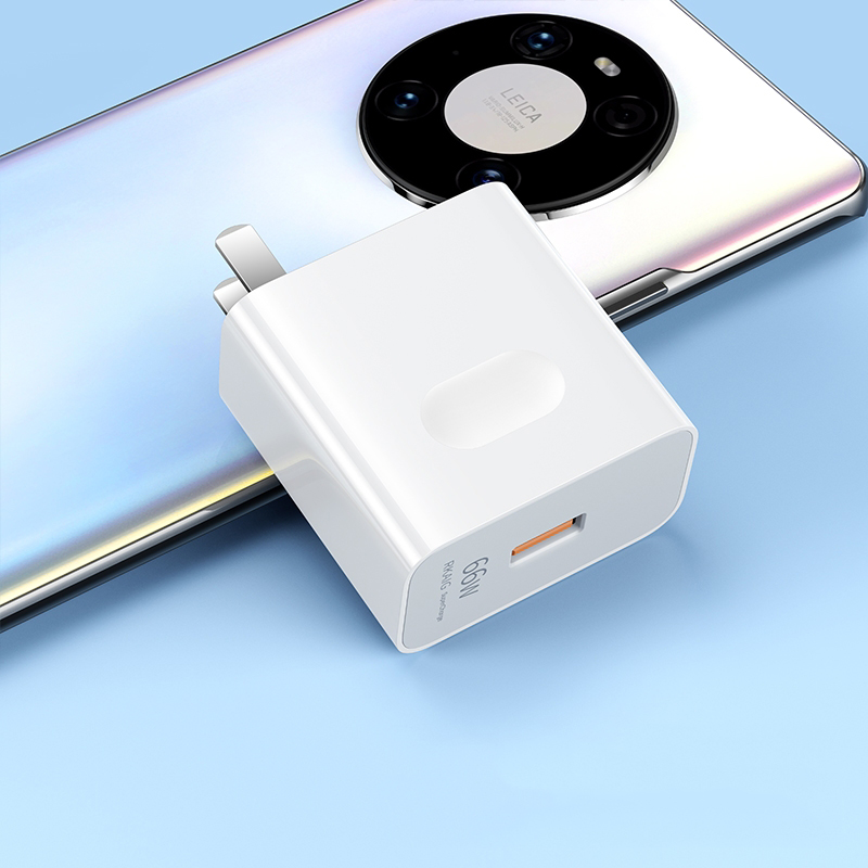Originele 66W Super Fast Charger 6A Usb Type C Kabel Voor Huawei Mate 40 30 Pro Rs P40 P30 nova 8se Honor V20 V30 P50 Mobiele Telefoon: Only US Charger