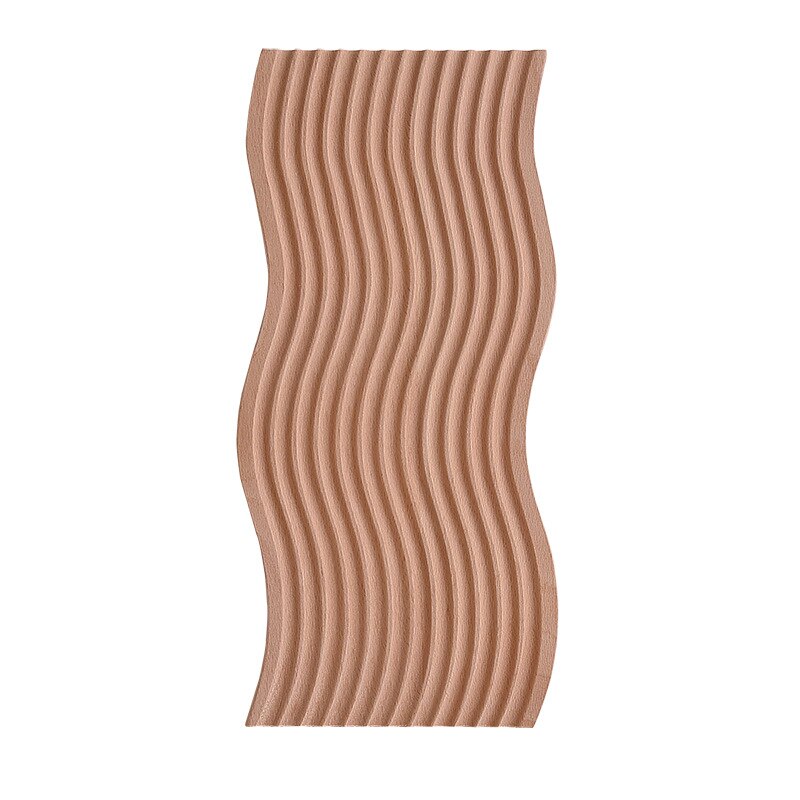Holz nordisch Stil Wasser Welligkeit Hacken Block Haushalt Steckbrett Nachmittag Tee Tablett Platte Schneiden Gemüse Obst Bord