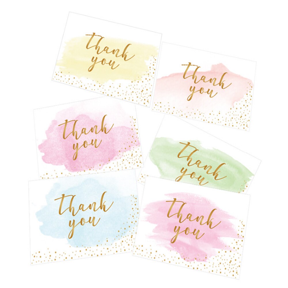 6 PCS Thank You Cards Custom Thank You Cards Bulk Birthday Card for Kids Note cards with Envelopes Invitations Blank inside