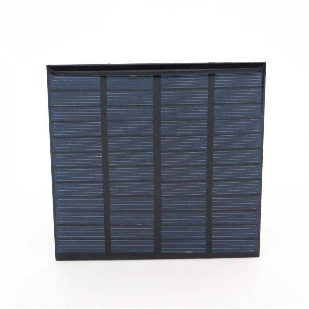 1.8w 12v 150ma mini solcelle solcellepanel standard epoksy polykrystallinsk silisium diy batteriladingsmodul