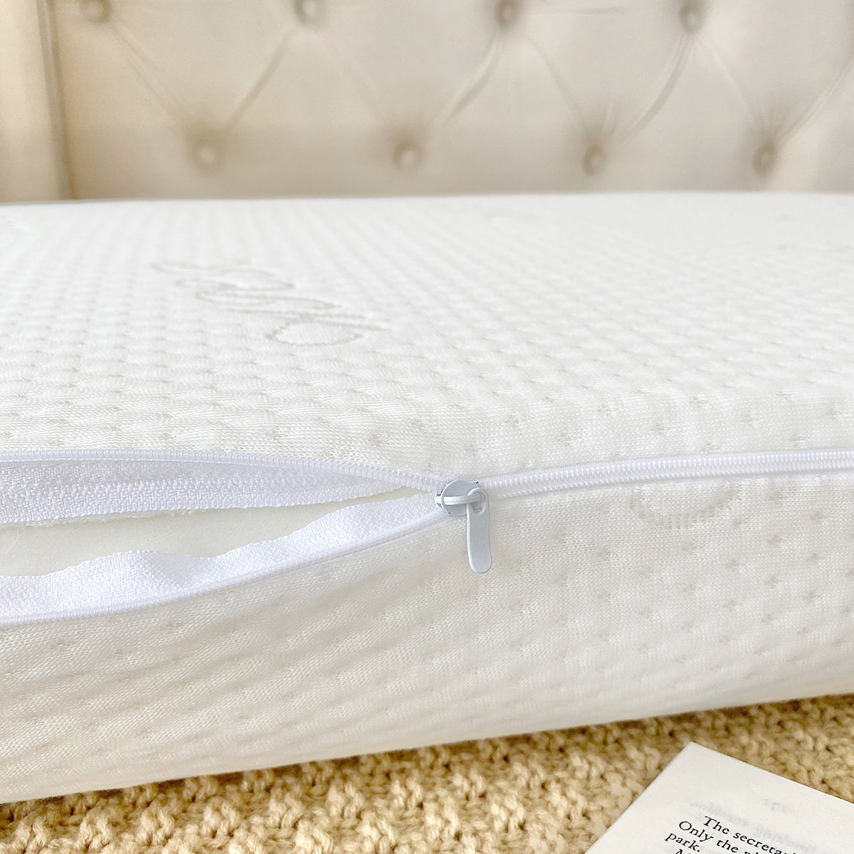 Comodo cuscino in Memory Foam a rimbalzo lento per proteggere il cuscino cervicale cuscino per collo per uomo singolo adulto F8006