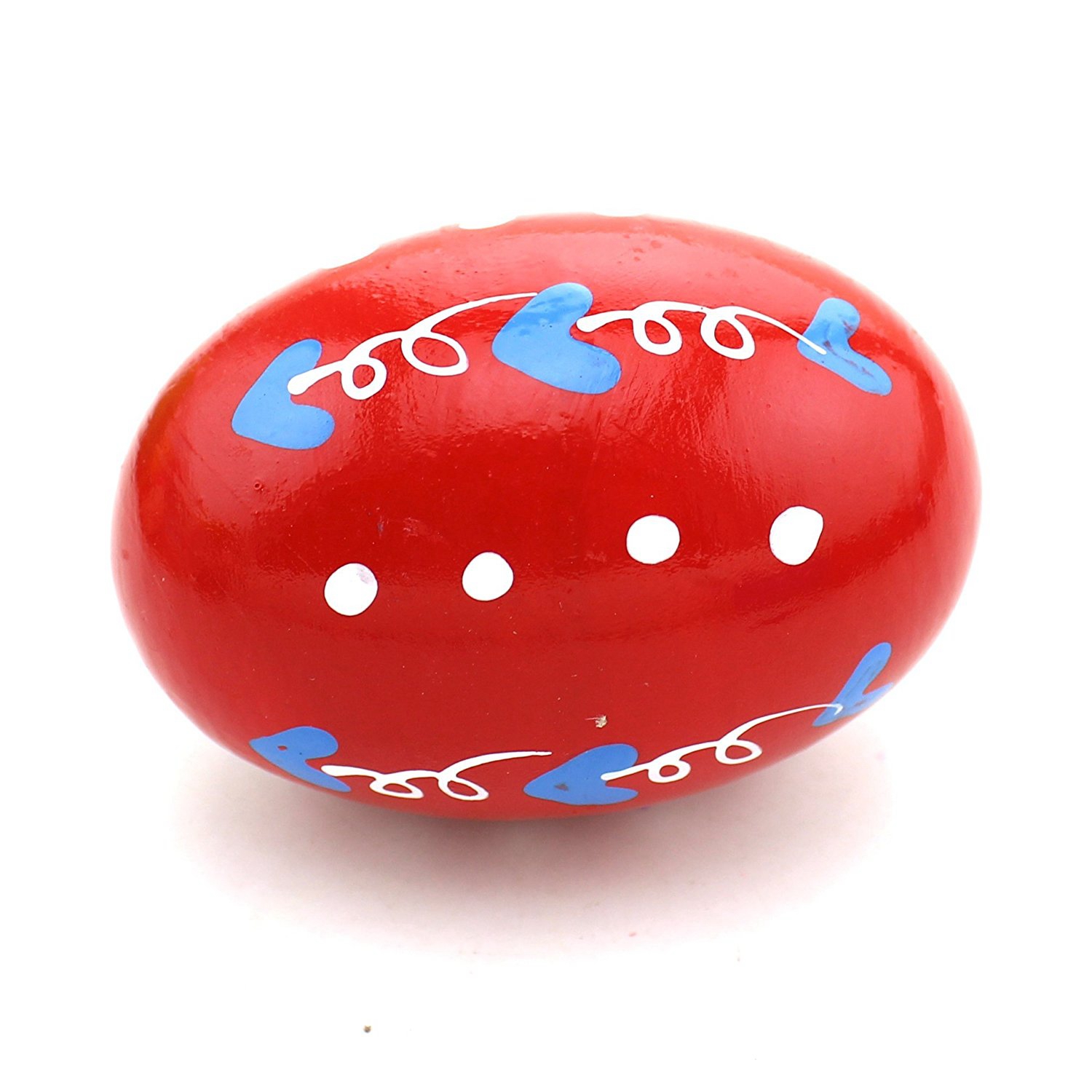 Bmdt-set  of 6 träslagverk musikaliska ägg maracas äggshakers för barn