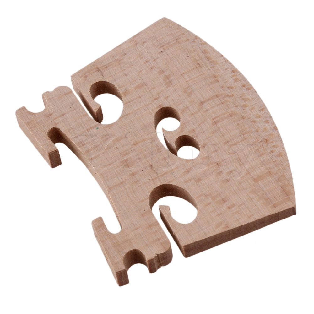 Yibuy Burlywood puente para el violín de arce para 4/4 piezas de Violín de tamaño completo paquete de 30