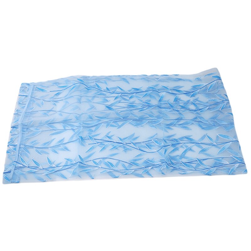 Willow Pattern Curtains Upscale Jacquard Yarn Curtains Door Window Curtains Chic Room Living Room Bedroom Decor: Blue