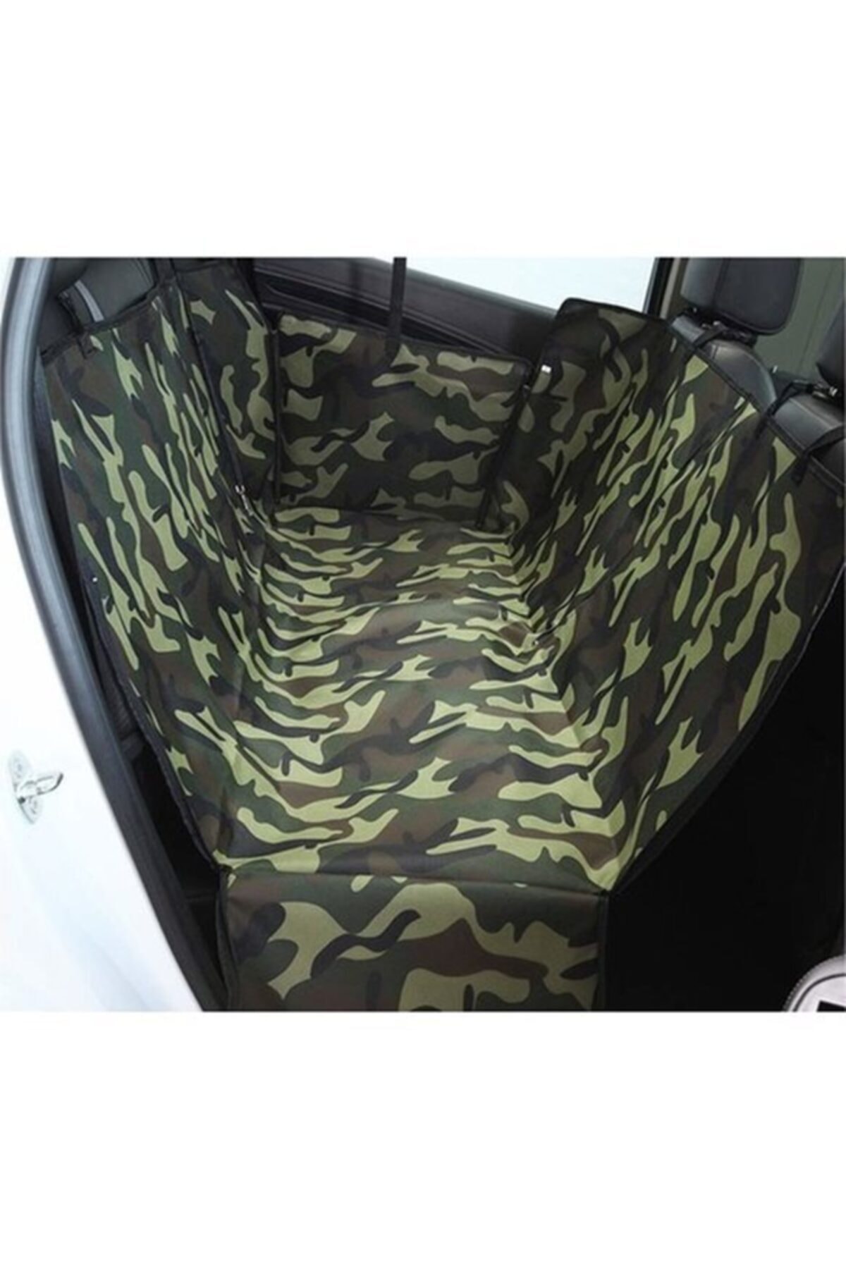 Car Back Seat Dog Cat Pet Cover Pool Case Camouflage Pattern