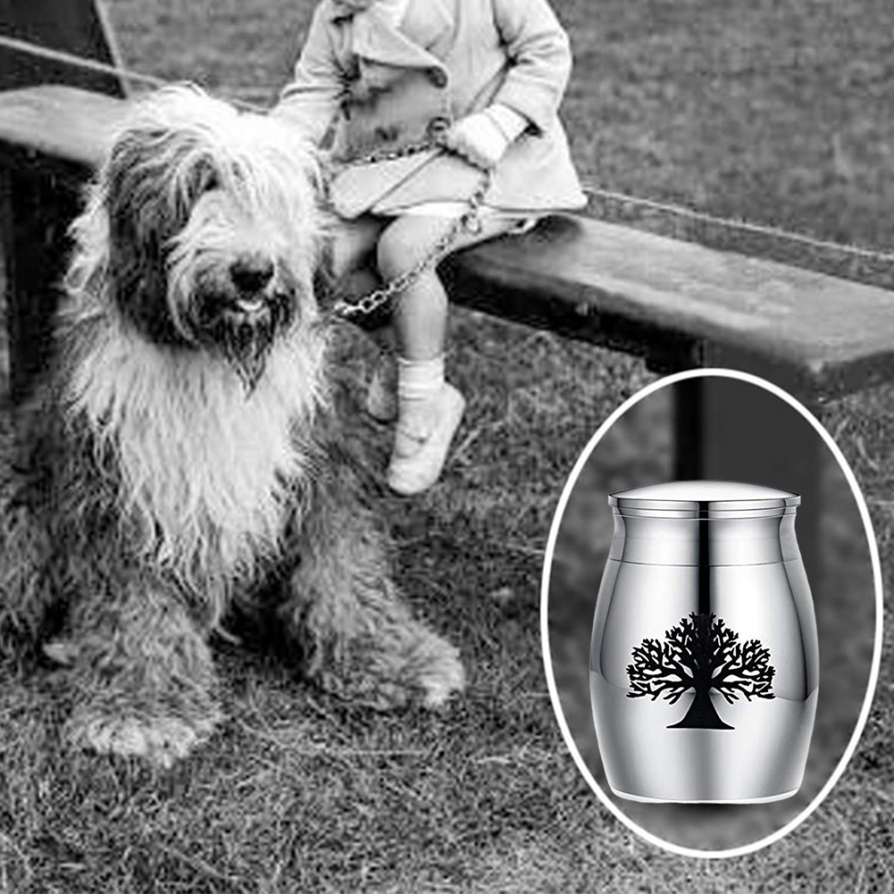 For Pets Mini Small Stainless Steel Container Casket Birds Cat Human Ashes Cremation Urn Memorials Mouse No Deformation Dog