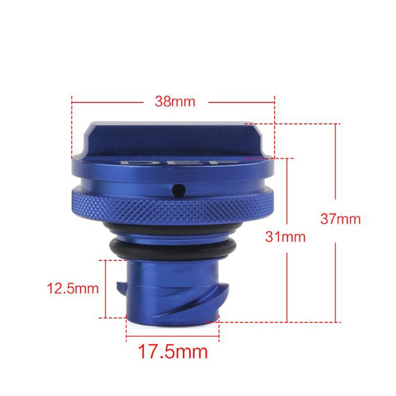 Diesel Fuel Tank Caps DEF Cap Aluminum for Dodge Ram 2500 3500 Cummins