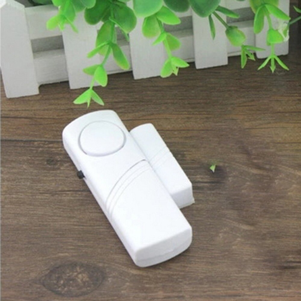 Door and Window Security Alarm Wireless Time Delay Alarm Magnetic Triggered Door Open Chime for Home Security